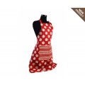 Colonial Home Red Spot Apron Colonial Home Red Spot Apron